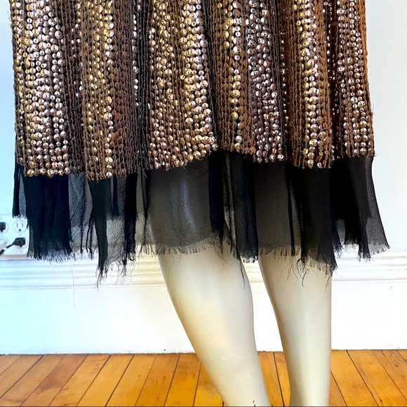 Vintage sequins cocktail and evening dress - Picture 5 of 11